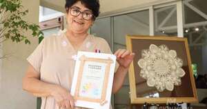Diario HOY | Maestra artesana lanza un libro tutorial básico de Ñandutí