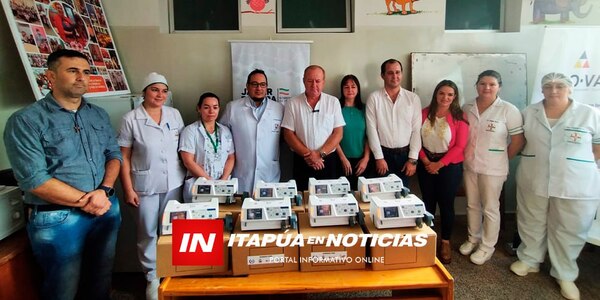 GOBERNACIÓN DE ITAPÚA ENTREGÓ EQUIPAMIENTOS E INSUMOS AL HOSPITAL REGIONAL DE ENCARNACIÓN - Itapúa Noticias
