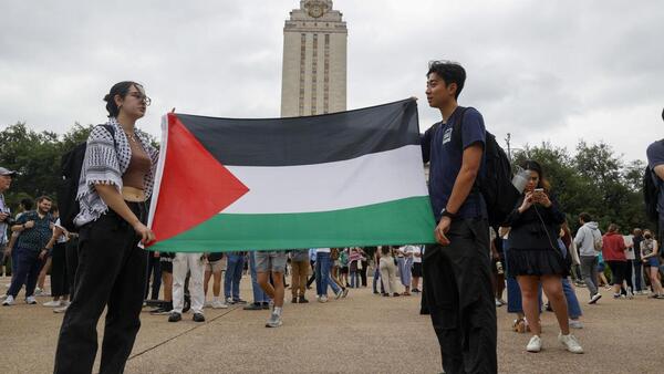 Casi un centenar de universitarios de Los Ángeles detenidos en protestas pro palestinas