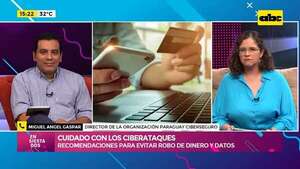 Ciberseguridad: recomendaciones para evitar robos de dinero y datos - Ensiestados - ABC Color