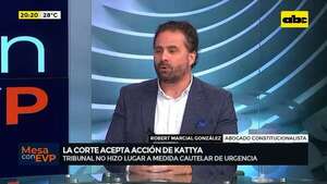 Video: la Corte acepta acción de Kattya González sin embargo no la repone en el Senado  - Mesa de Periodistas - ABC Color