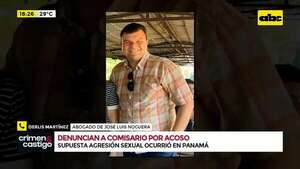 Video: esto dice el abogado del jefe de seguridad del fiscal general denunciado por agresión sexual  - Crimen y castigo - ABC Color
