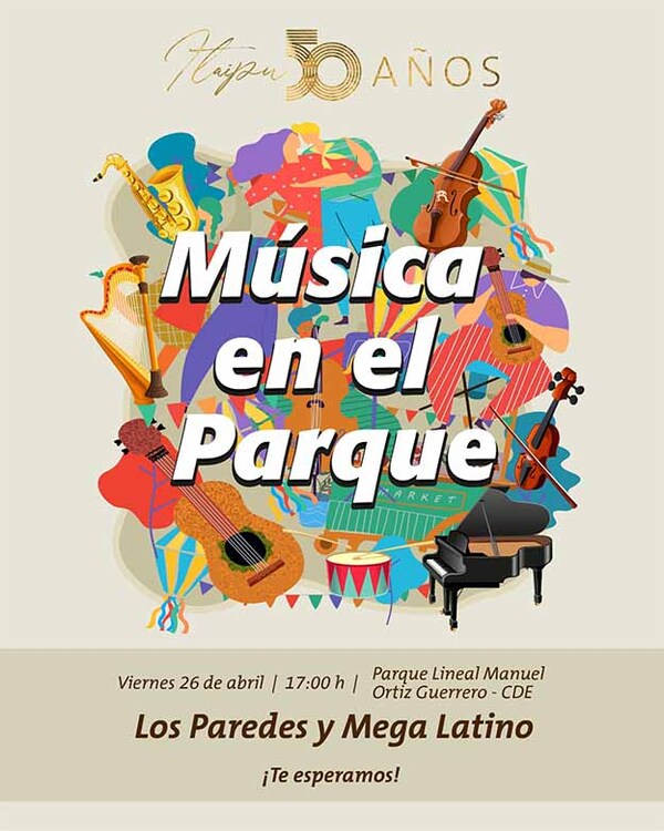 Artistas altoparanaenses se presentan hoy en concierto “Música en el Parque” | DIARIO PRIMERA PLANA