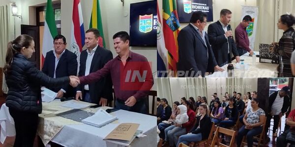 51 JÓVENES DE HOHENAU RECIBEN APOYO ECONÓMICO PARA SUS ESTUDIOS UNIVERSITARIOS - Itapúa Noticias