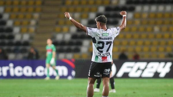 Un doblete de Chamorro le da a Palestino el triunfo ante Millonarios en Libertadores