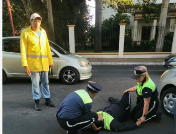 PMT dirigía el tránsito y fue atropellada