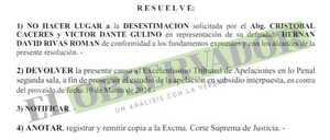 "Restitución de fueros no está prevista en la Constitución": Juez rechaza desestimación de denuncia contra Hernán Rivas