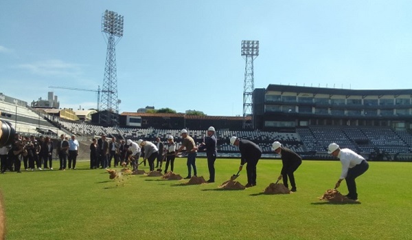 Olimpia da palada inicial para remodelar estadio Osvaldo Dibb