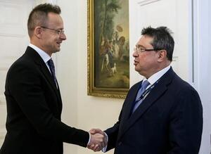 El Senador Gustavo Leite se reúne con el Canciller húngaro para fortalecer la cooperación entre Paraguay y Hungría