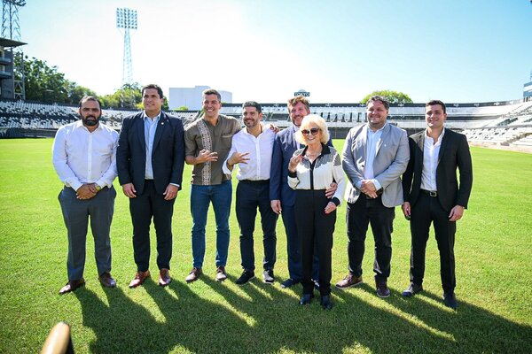 Con acto de palada inicial, Olimpia da inicio a obras de su nuevo estadio - Unicanal