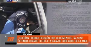 ¿Querían cobrar pensión con documentos falsos? | Telefuturo