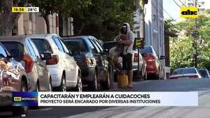 Capacitarán y emplearán a cuidacoches: proyecto será encarado por diversas instituciones - ABC Noticias - ABC Color