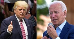 La Nación / Biden desafía a un debate público a Trump y este le toma el guante