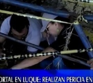 Peritaron el lugar de la tragedia y muerte en Luque - Paraguay.com