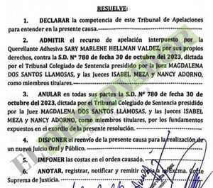 Anulan sentencia y ordenan nuevo juicio por un caso de “cédulas voladoras”