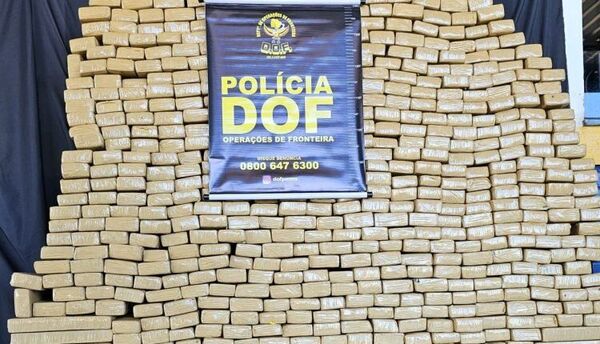 Detienen a un hombre con más de media tonelada de marihuana en Ponta Porã