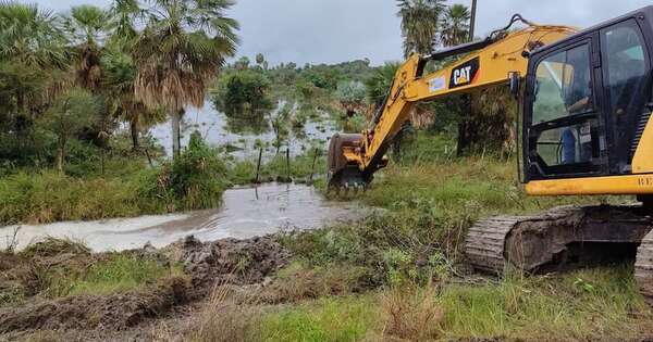 La Nación / Intensifican trabajos en zona de Ñeembucú