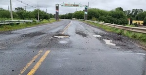 Ruta Villeta-Alberdi en pésimo estado a dos años de inaugurada