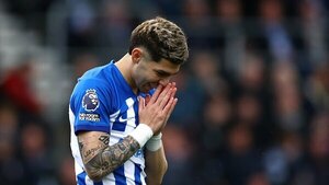 Versus / Julio Enciso vuelve a rozar el gol en contundente derrota del Brighton