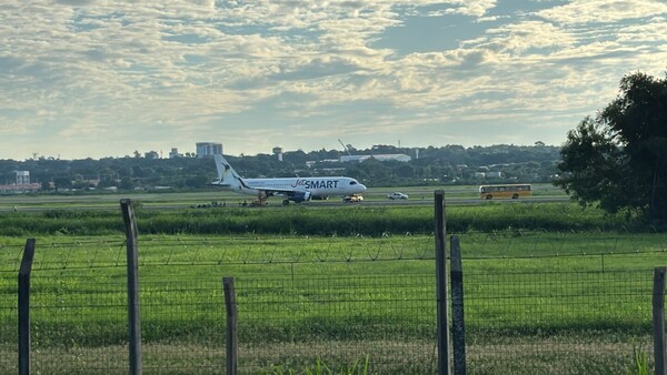 Descartan presencia de explosivos en avión y levantan alerta