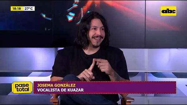 Video: Kuazar, el grupo de metal que fue telonero de Megadeth - Pase Total - ABC Color