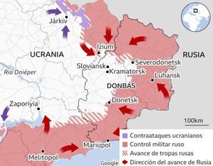 Importantes avances de Rusia en Donetsk