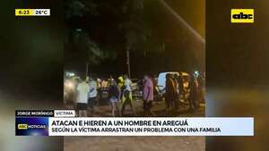 Video: Atacan e hieren a un hombre en Areguá  - ABC Noticias - ABC Color