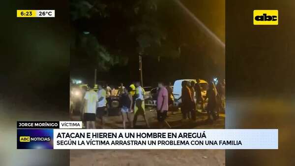 Video: Atacan e hieren a un hombre en Areguá - ABC Noticias - ABC Color