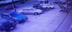 [VIDEO] karai ñandereja tras ser arrollado dos veces por una misma camioneta