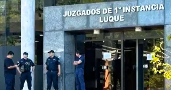 La Nación / Evacuaron Juzgado de Luque ante amenaza de bomba