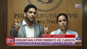 Diputados denuncian que les ofrecen cargos desde instituciones públicas - Noticias Paraguay