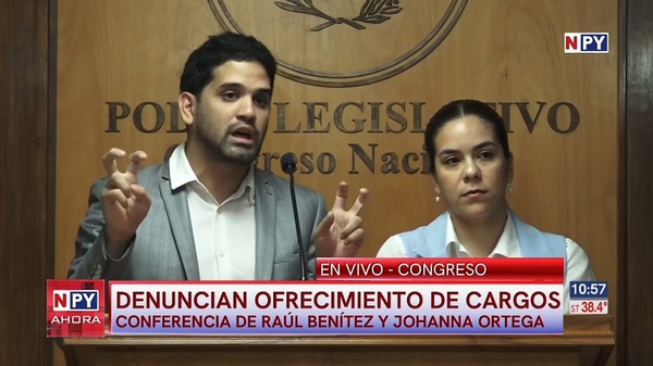 Diputados denuncian que les ofrecen cargos desde instituciones públicas - Noticias Paraguay