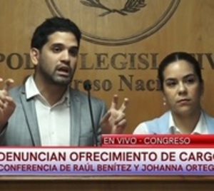 Diputados denuncian que les ofrecen cargos en instituciones - Paraguay.com
