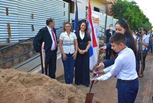 Tras años de reclamos inician construcción de aulas en escuela de Villarrica - Nacionales - ABC Color
