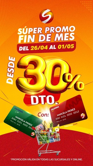 Después de un largo tiempo, regresó la esperada super promo de fin de mes a todas las sucursales de SALEMMA y a su plataforma online para sus fieles clientes. - La Clave