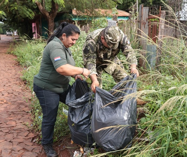 Se retiran gran cantidad de basura entre el 9 y 10 Acaray - La Clave