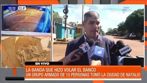 La banda que hizo volar un banco en Natalio, Itapúa | Telefuturo