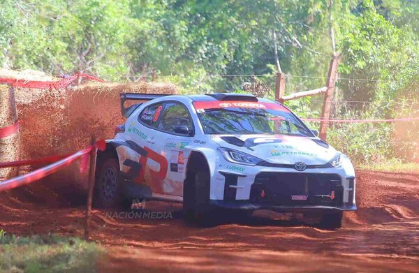 Versus / El Toyota Yaris GR Rally2 levanta expectativa tras su debut en el Petrobras Rally Paraguay
