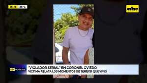 Video: relato de como una mujer se defendió de un supuesto violador serial en Coronel Oviedo - ABC Noticias - ABC Color