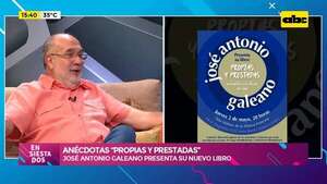 Video: José Antonio Galeano presenta su libro “Propias y Prestadas”  - Ensiestados - ABC Color