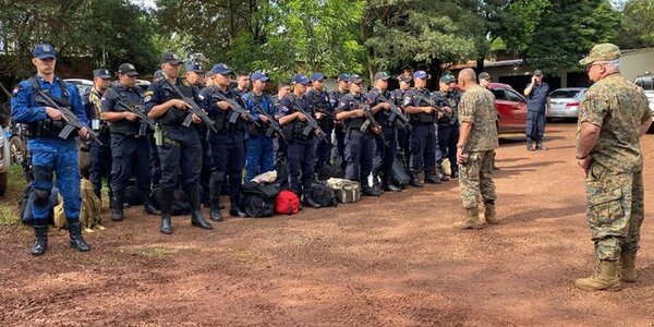 Refuerzan presencia policial en Itapúa tras millonario asalto bancario