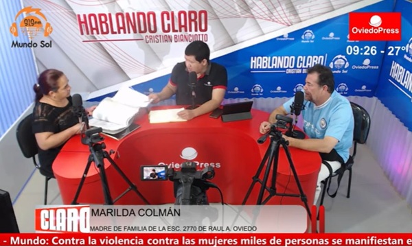 Padres protestan por designación irregular de encargado de despacho en escuela de Raúl Arsenio Oviedo - OviedoPress