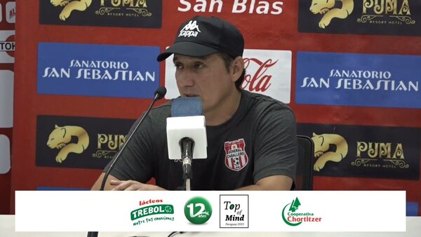 Cerro Porteño vs. General Caballero JLM: Palabras del DT Aureliano Torres