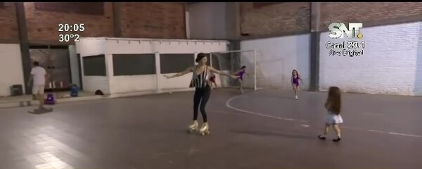 Patinaje en el Barrio Sajonia - SNT