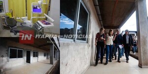 SUPERVISAN AVANCES DE OBRAS EN HOSPITAL DE TOMÁS ROMERO PEREIRA - Itapúa Noticias