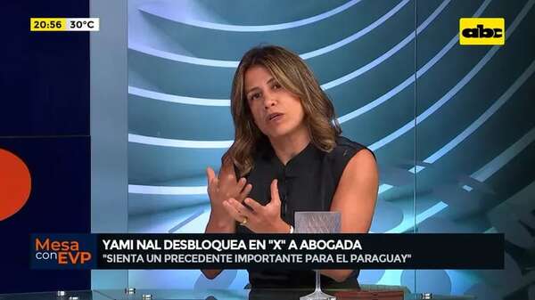 Video: esto dice la abogada que fue desbloqueada por Norma Aquino en ‘’X’' por orden de un juez - Mesa de Periodistas - ABC Color