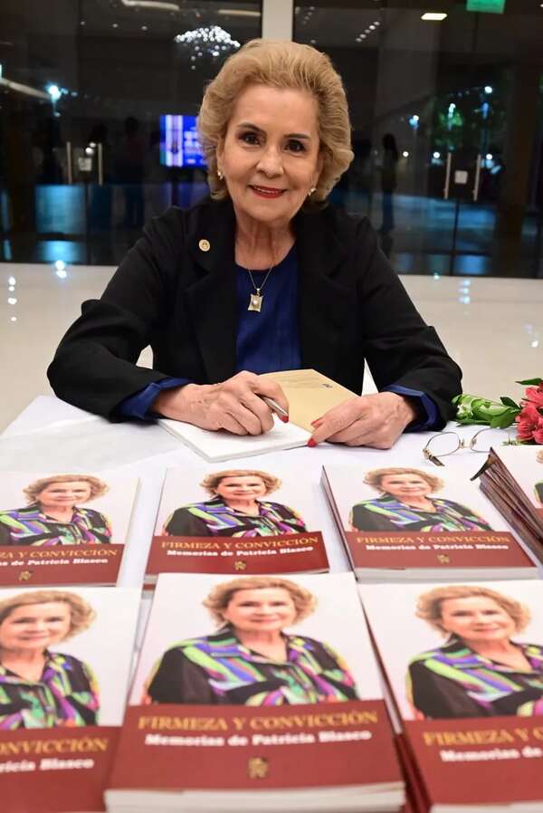 La exjueza Patricia Blasco presentó su libro “Firmeza y Convicción” - Sociales - ABC Color