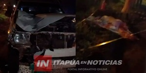 PEATÓN PERDIÓ LA VIDA TRAS SER EMBESTIDO POR UNA CAMIONETA EN CAPITÁN MIRANDA - Itapúa Noticias