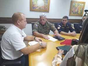 Pereira se reunió con cúpula policial que promete refuerzos para Itapúa