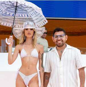 Dany Bogado deslumbró en Ibiza con sus icónicos diseños de Ñandutí - El Independiente